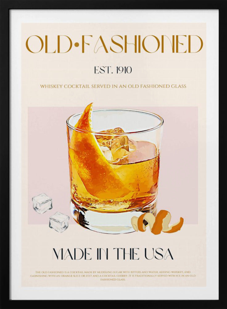 Old fashioned print - Poster / Art Print