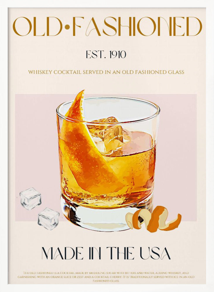 Old fashioned print - Poster / Art Print