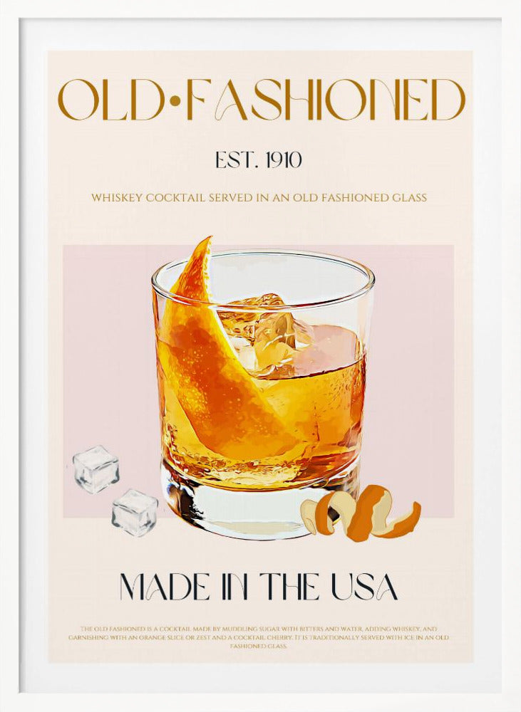 Old fashioned print - Poster / Art Print