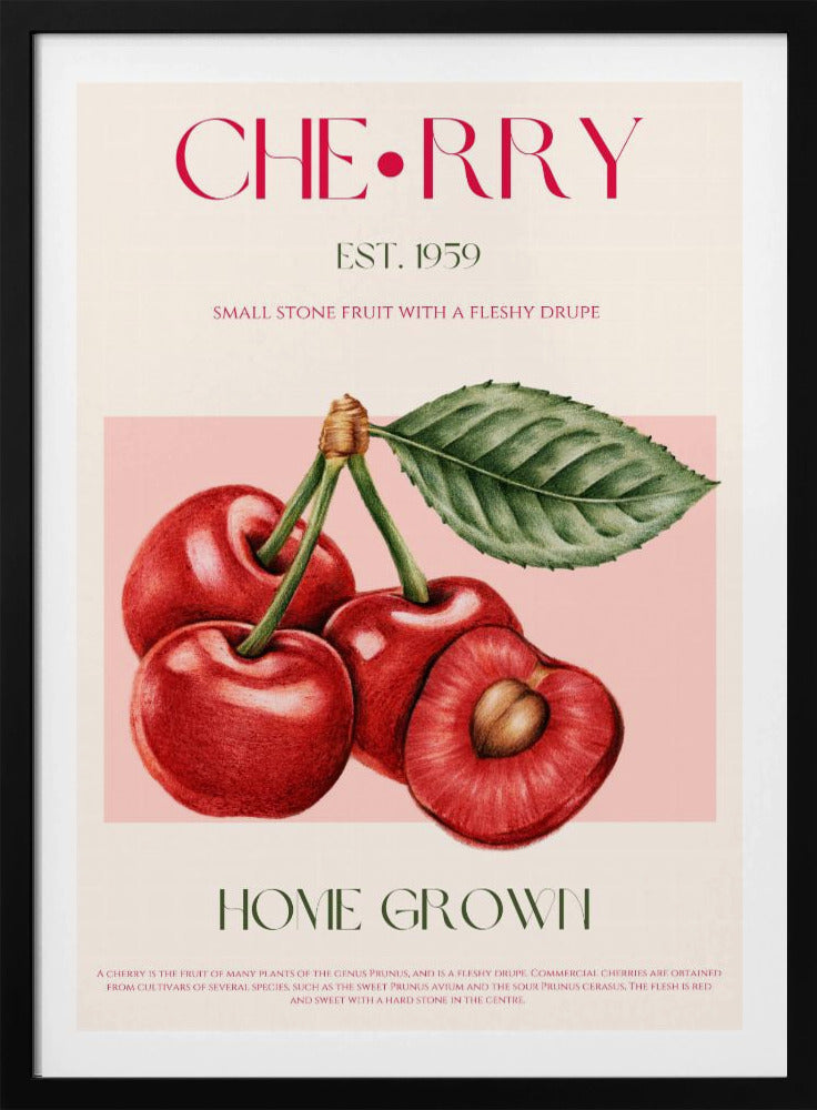 Cherry print - Poster / Art Print