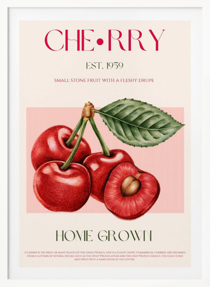 Cherry print - Poster / Art Print