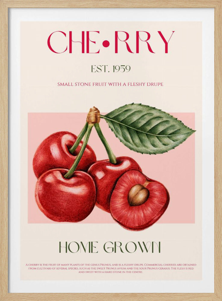 Cherry print - Poster / Art Print