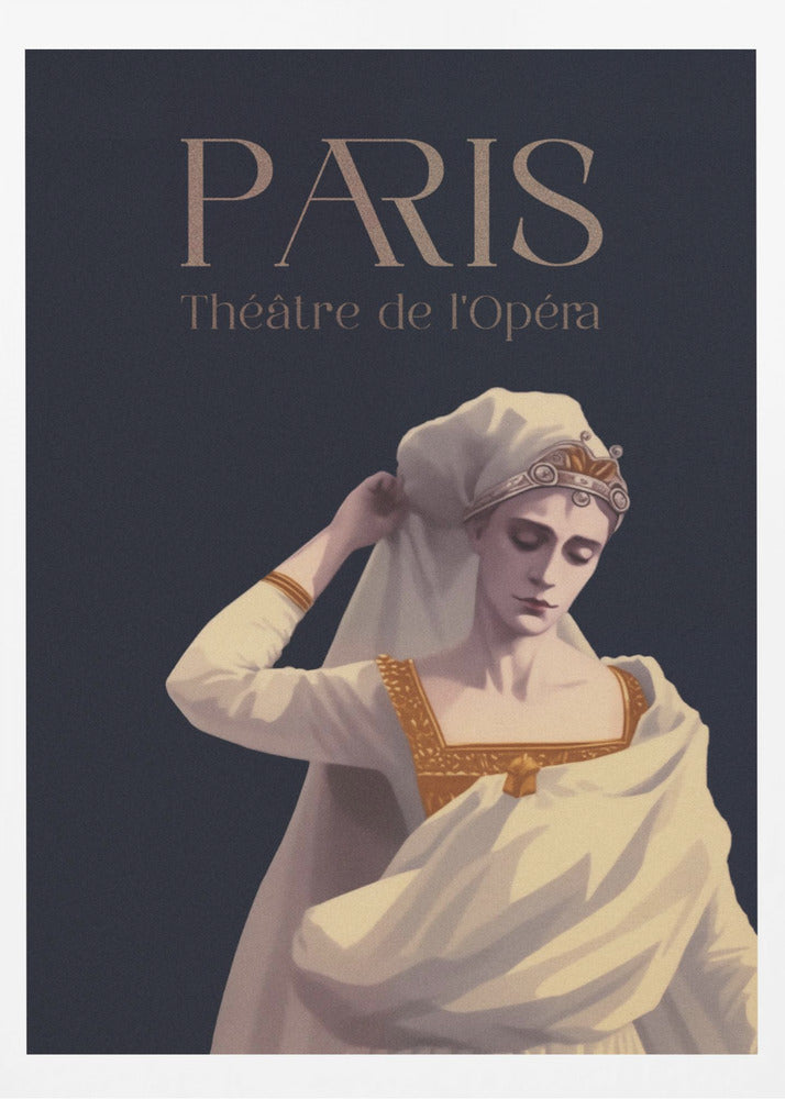Paris Theater De Lopera - Poster / Art Print