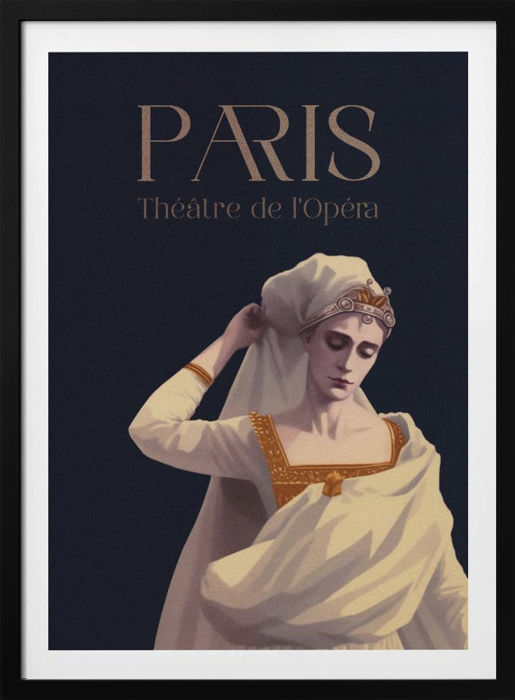 Paris Theater De Lopera - Poster / Art Print