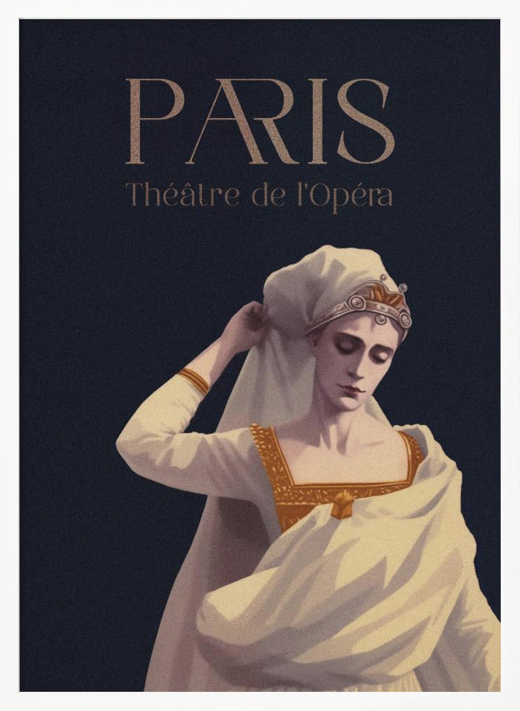 Paris Theater De Lopera - Poster / Art Print