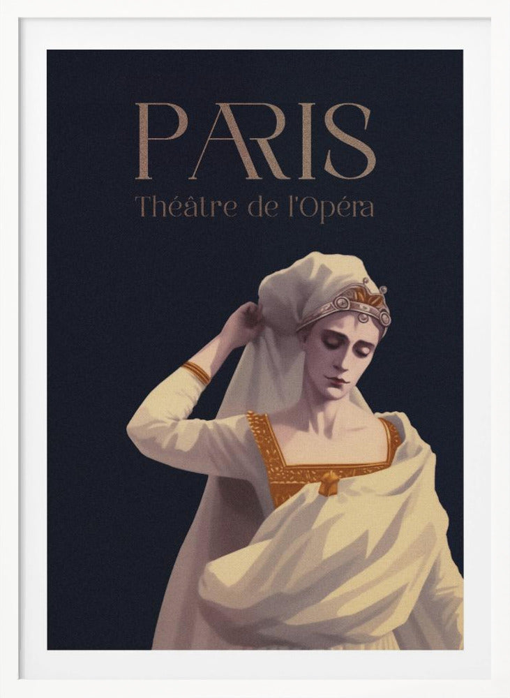 Paris Theater De Lopera - Poster / Art Print