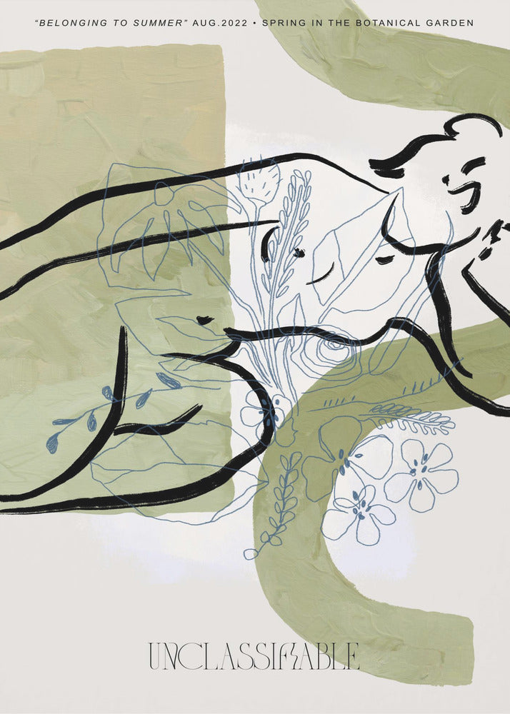 Légeret simple No 44 - Poster / Art Print