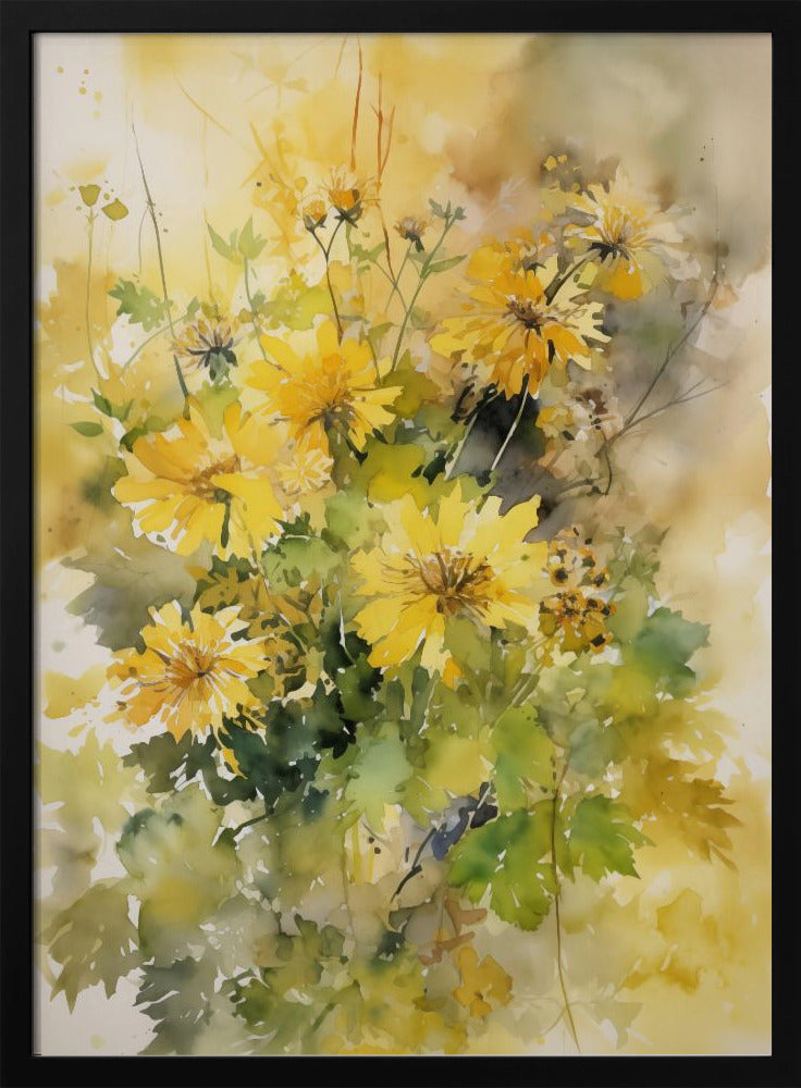 Summer Flowers No 3 - Poster / Art Print