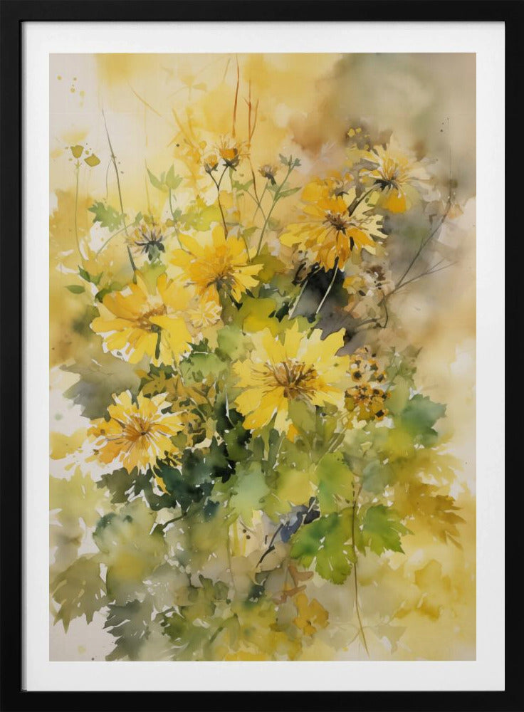 Summer Flowers No 3 - Poster / Art Print