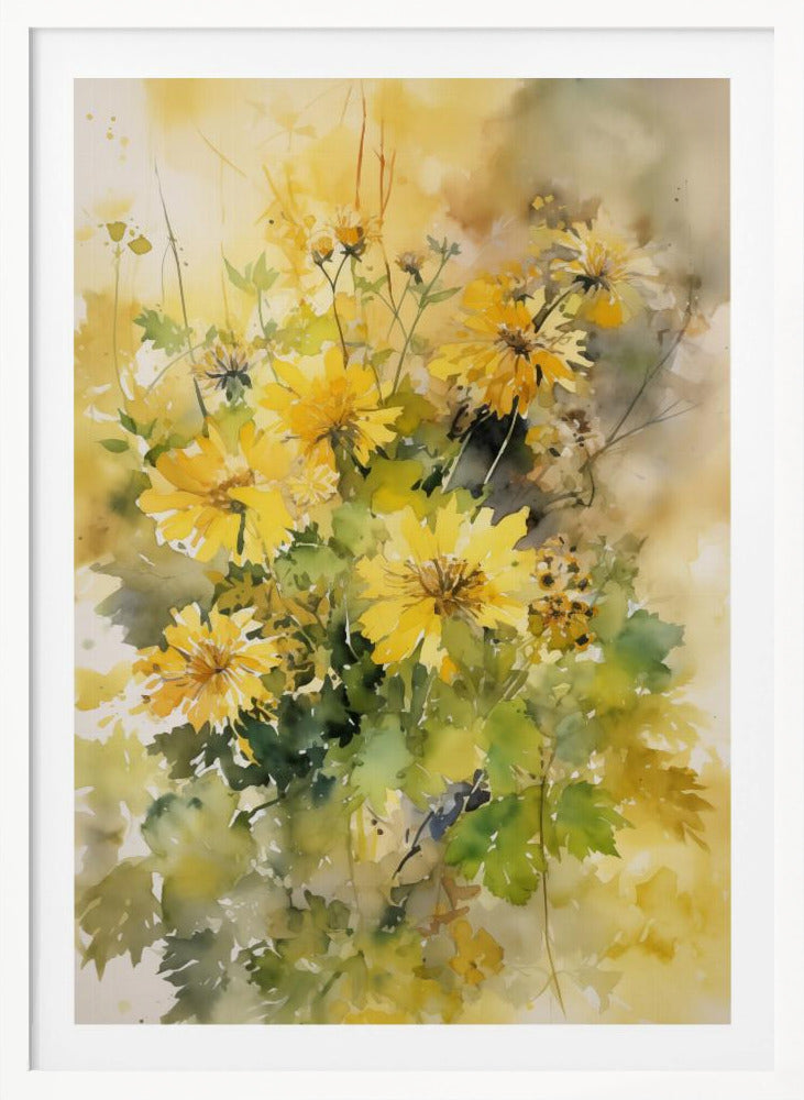 Summer Flowers No 3 - Poster / Art Print