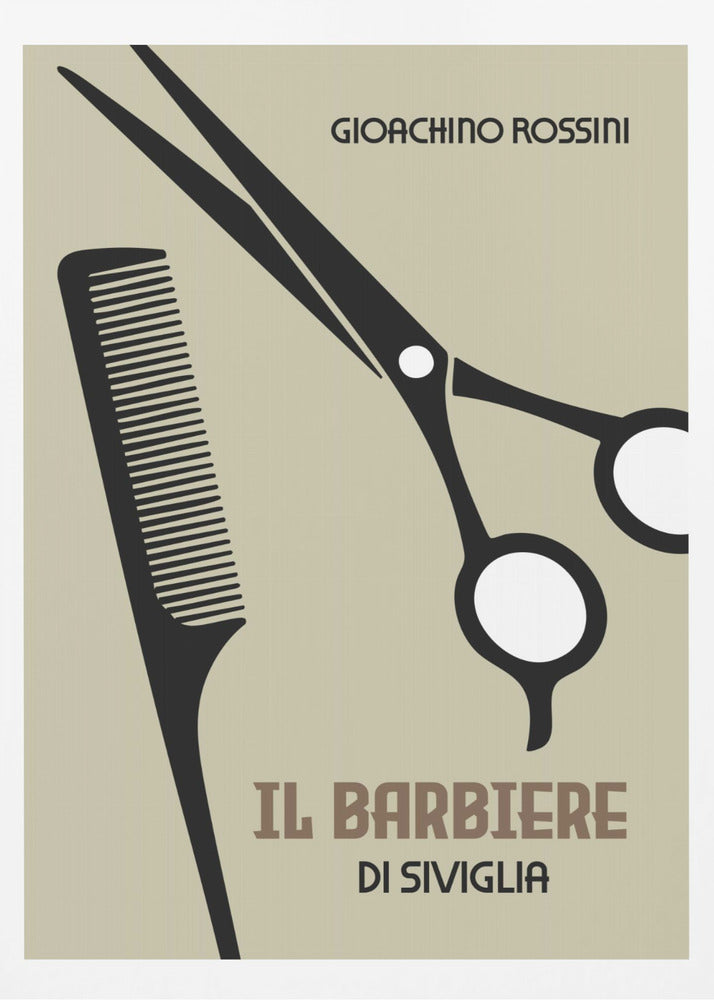 Il Barbiere Di Siviglia - Poster / Art Print