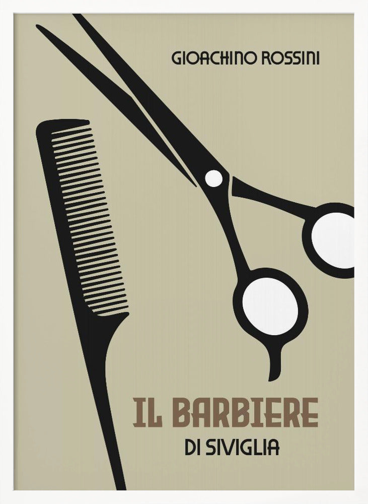 Il Barbiere Di Siviglia - Poster / Art Print