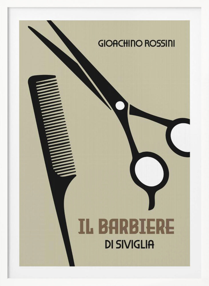 Il Barbiere Di Siviglia - Poster / Art Print