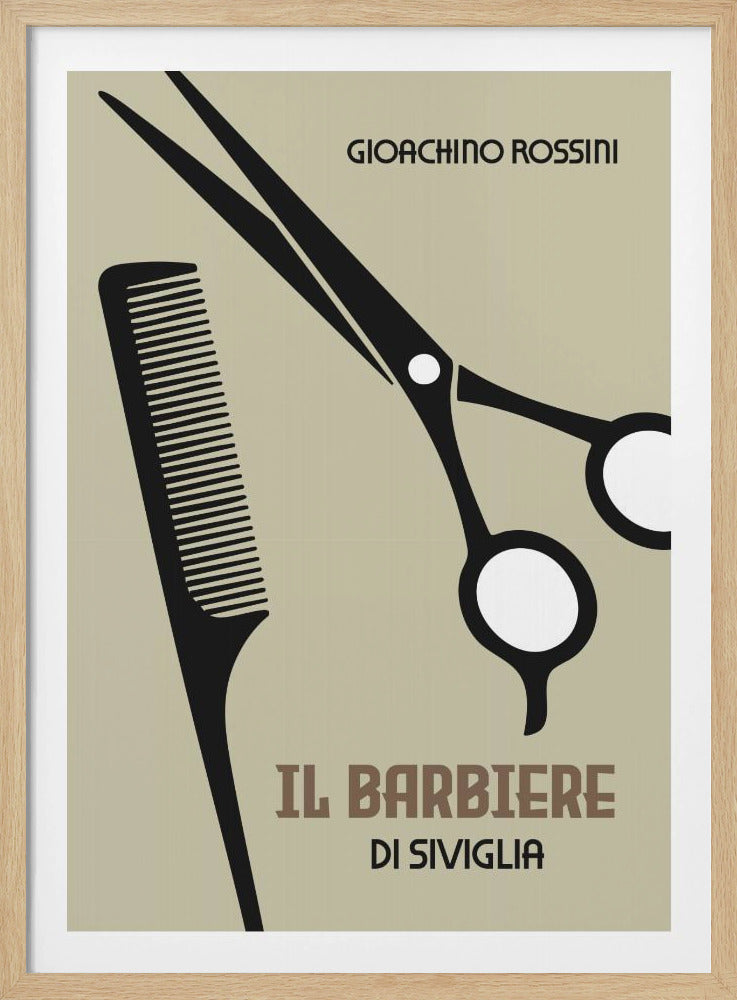 Il Barbiere Di Siviglia - Poster / Art Print