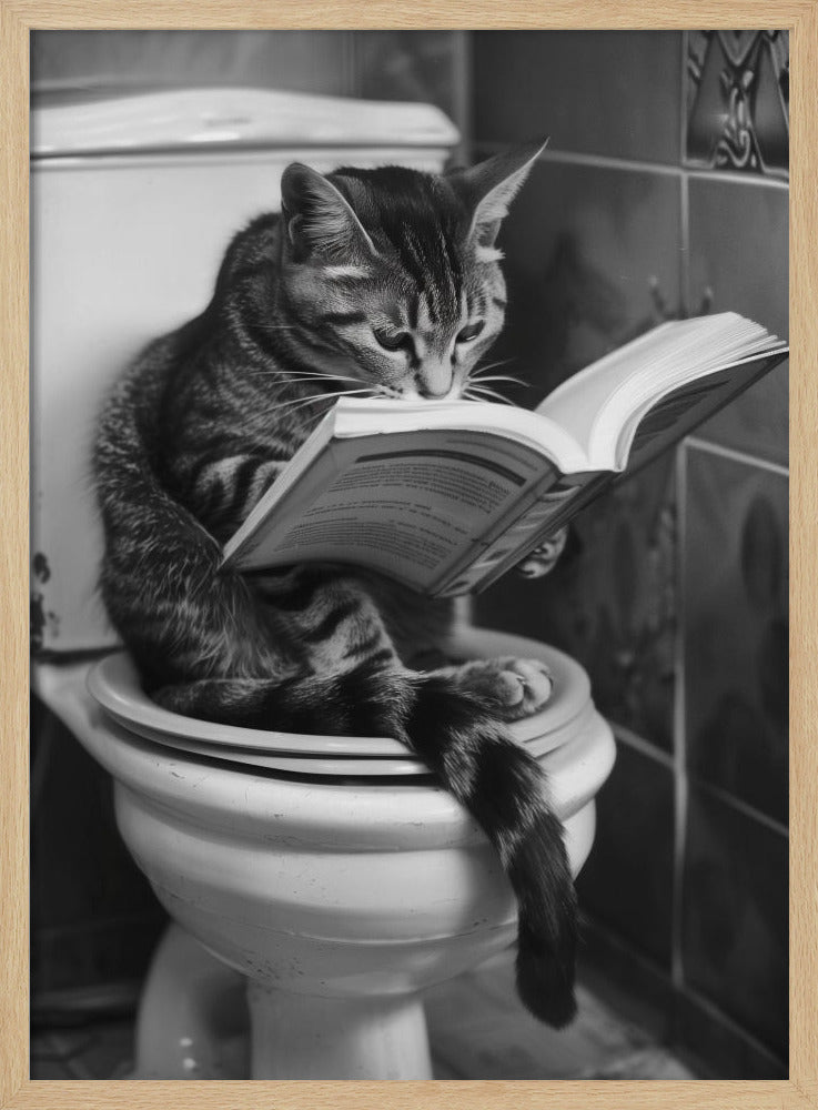 Literary Litter Box - Poster / Art Print