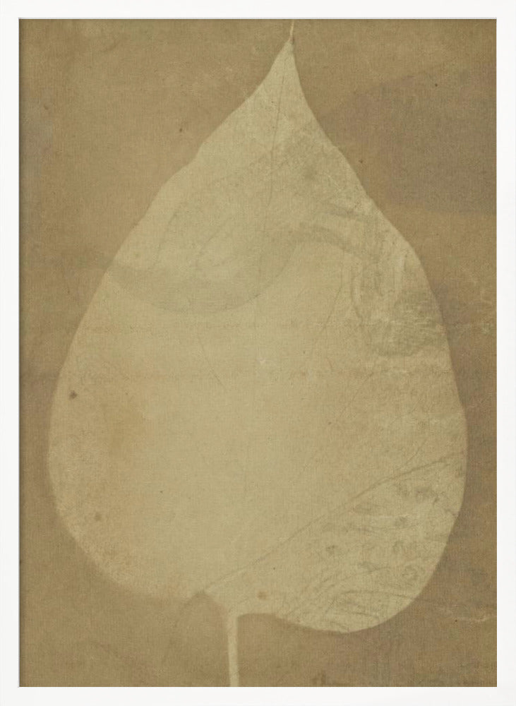 A Single Leaf 1843 - Poster / Art Print