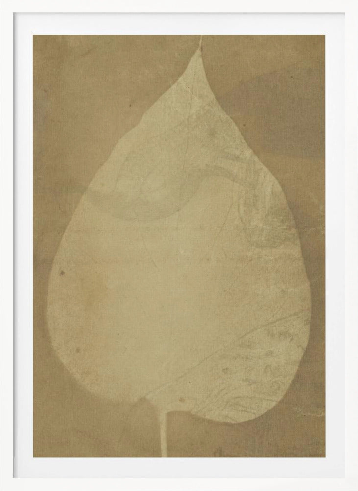 A Single Leaf 1843 - Poster / Art Print