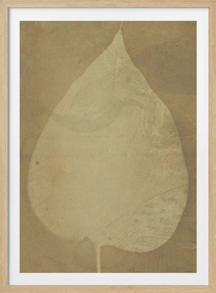 A Single Leaf 1843 - Poster / Art Print