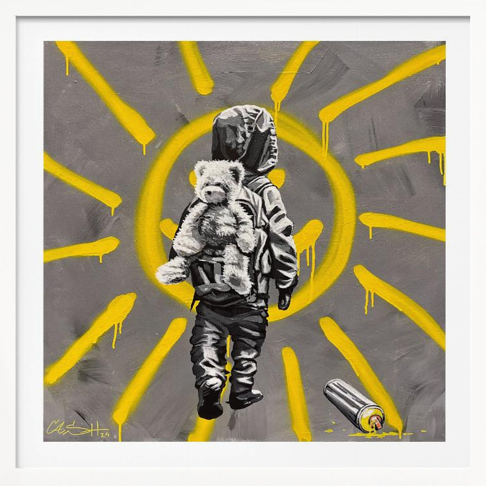 To a brighter future - Poster / Art Print