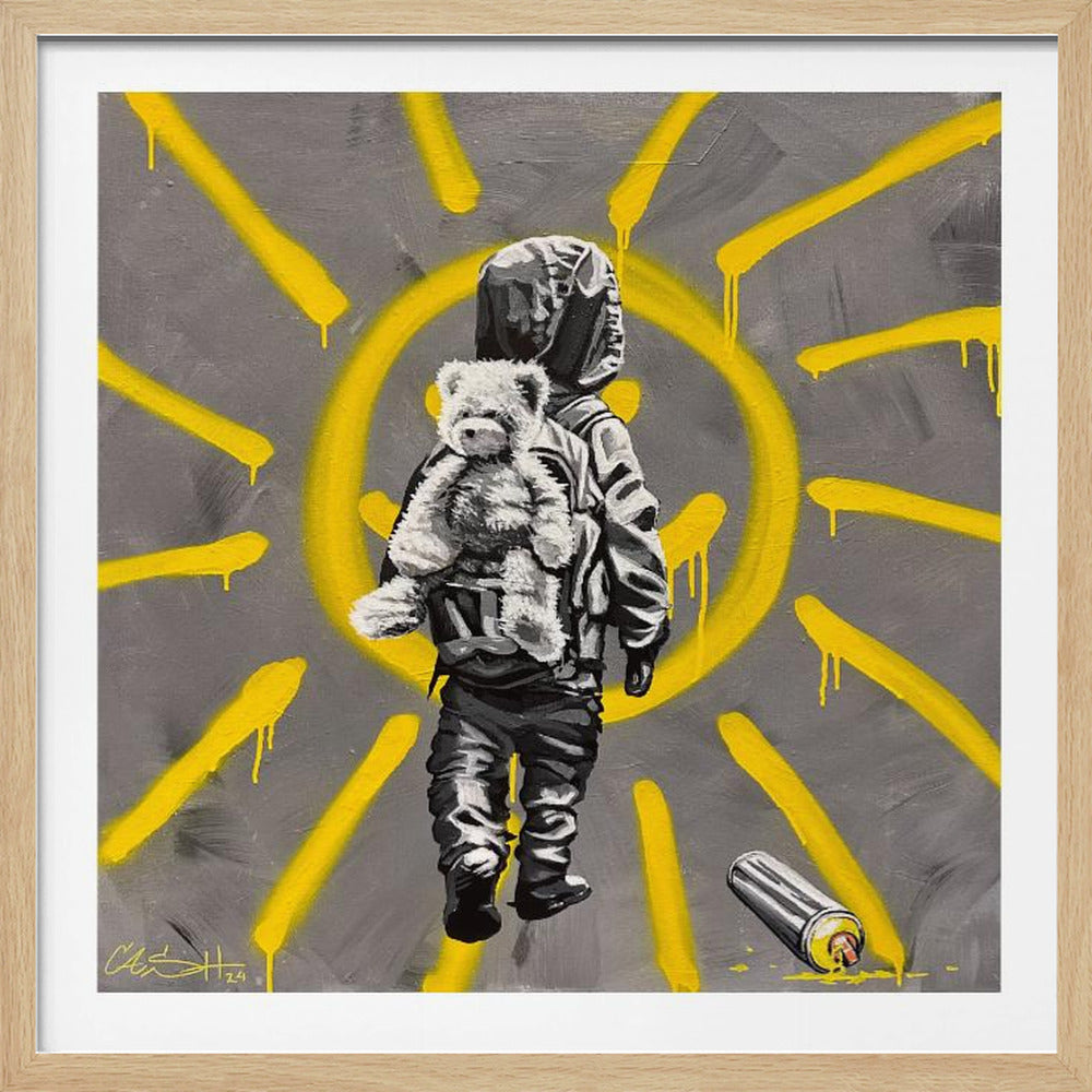 To a brighter future - Poster / Art Print