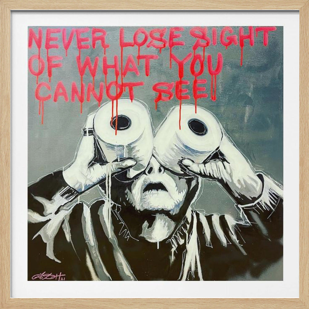 What you cannot see - Poster / Art Print