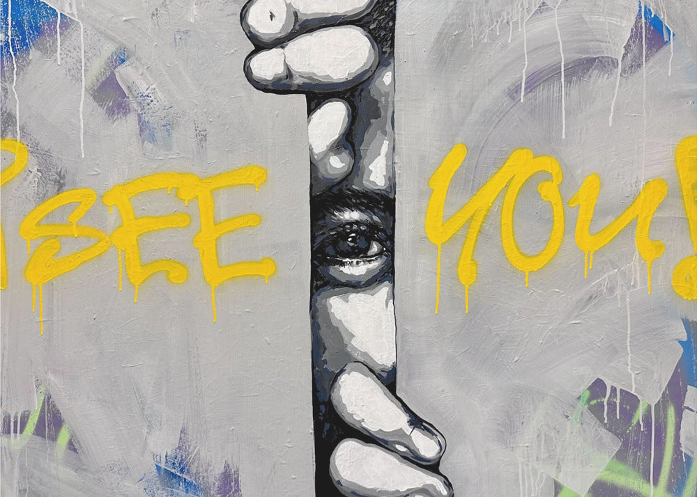 I see you - Hidden Gaze - Poster / Art Print