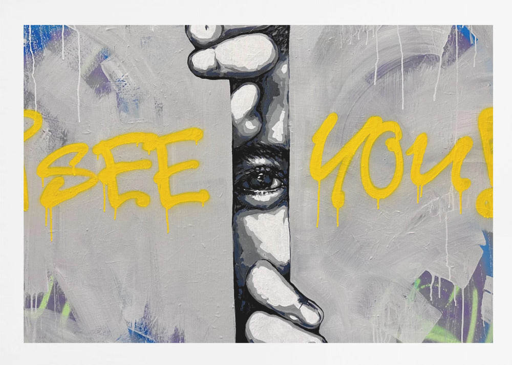 I see you - Hidden Gaze - Poster / Art Print