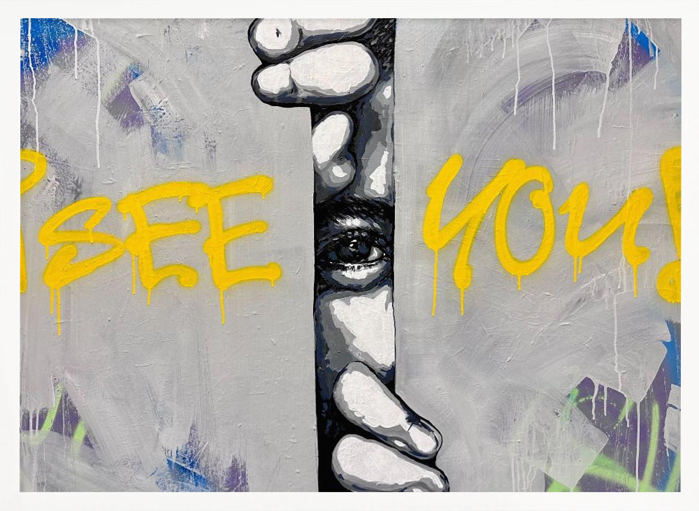 I see you - Hidden Gaze - Poster / Art Print