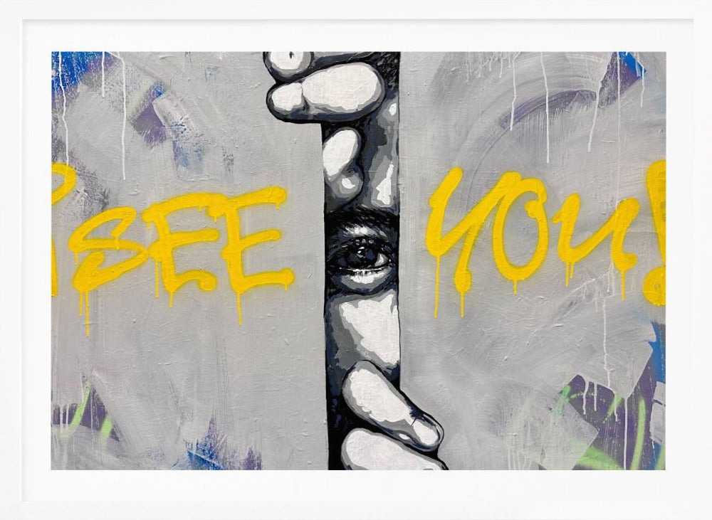 I see you - Hidden Gaze - Poster / Art Print