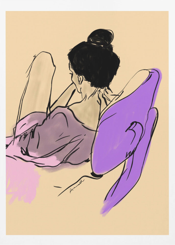 Mädchen 2 - Poster / Art Print