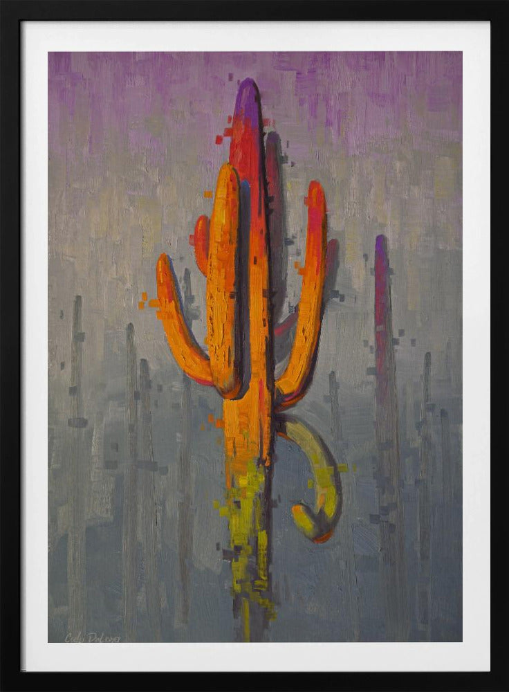 Colorful Cactus Painting - Poster / Art Print