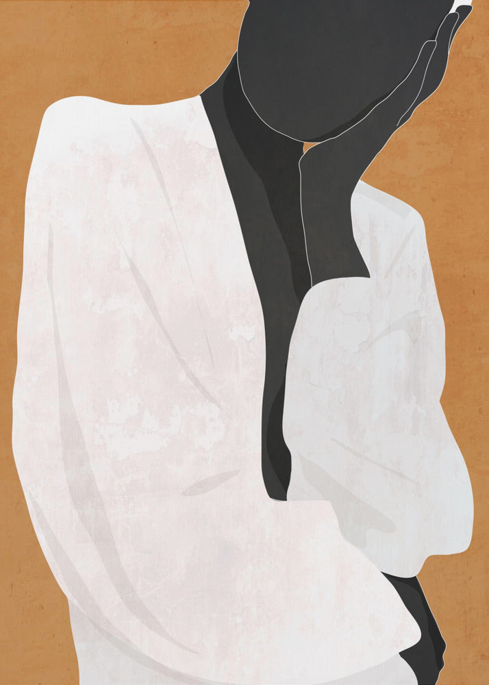 Minimal Art Girl - Poster / Art Print