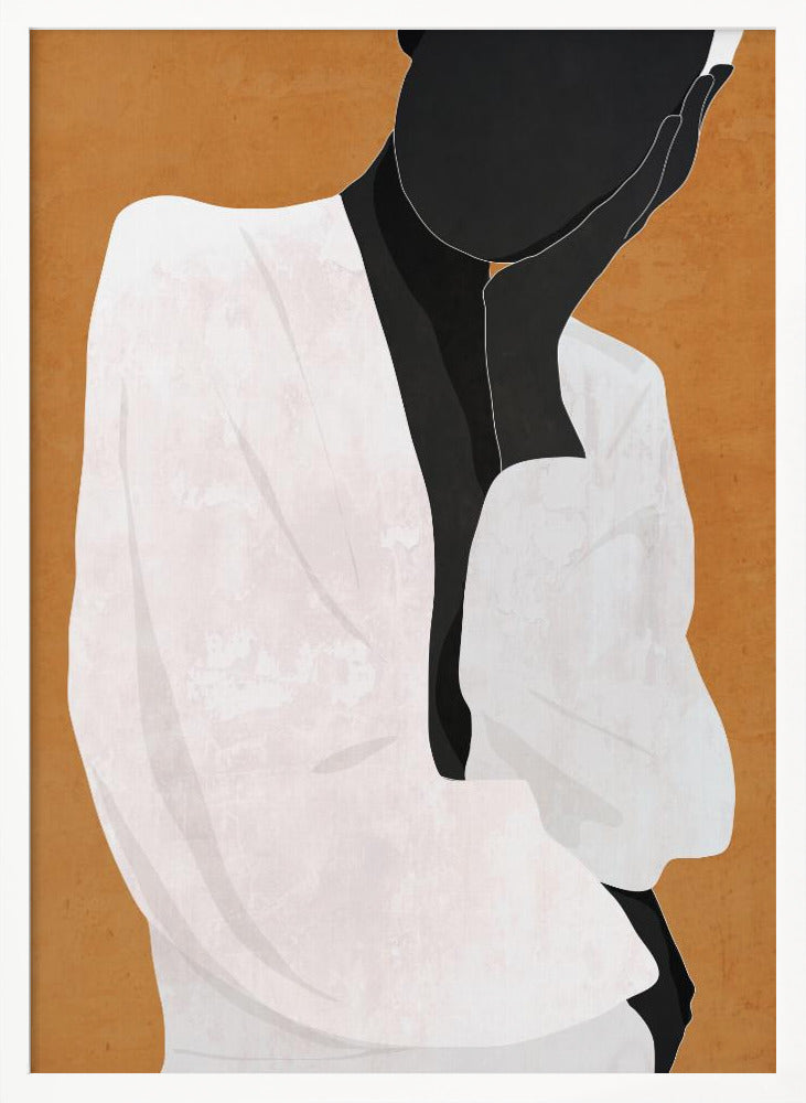 Minimal Art Girl - Poster / Art Print