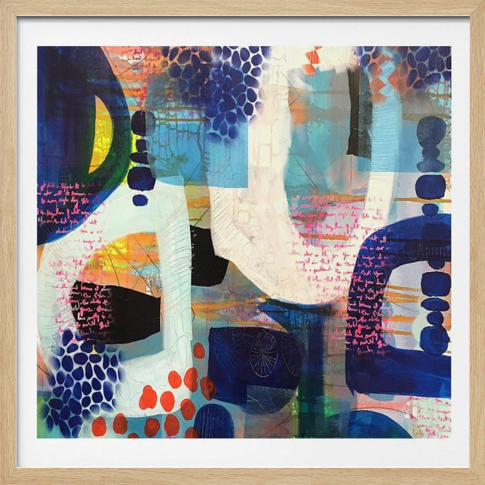 Vibrant Array of Geometric Shapes - Poster / Art Print