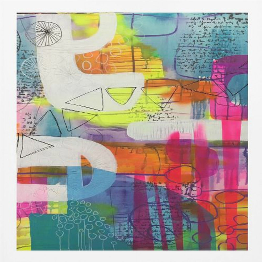 Geometric Shapes and Colorful Patterns - Poster / Art Print