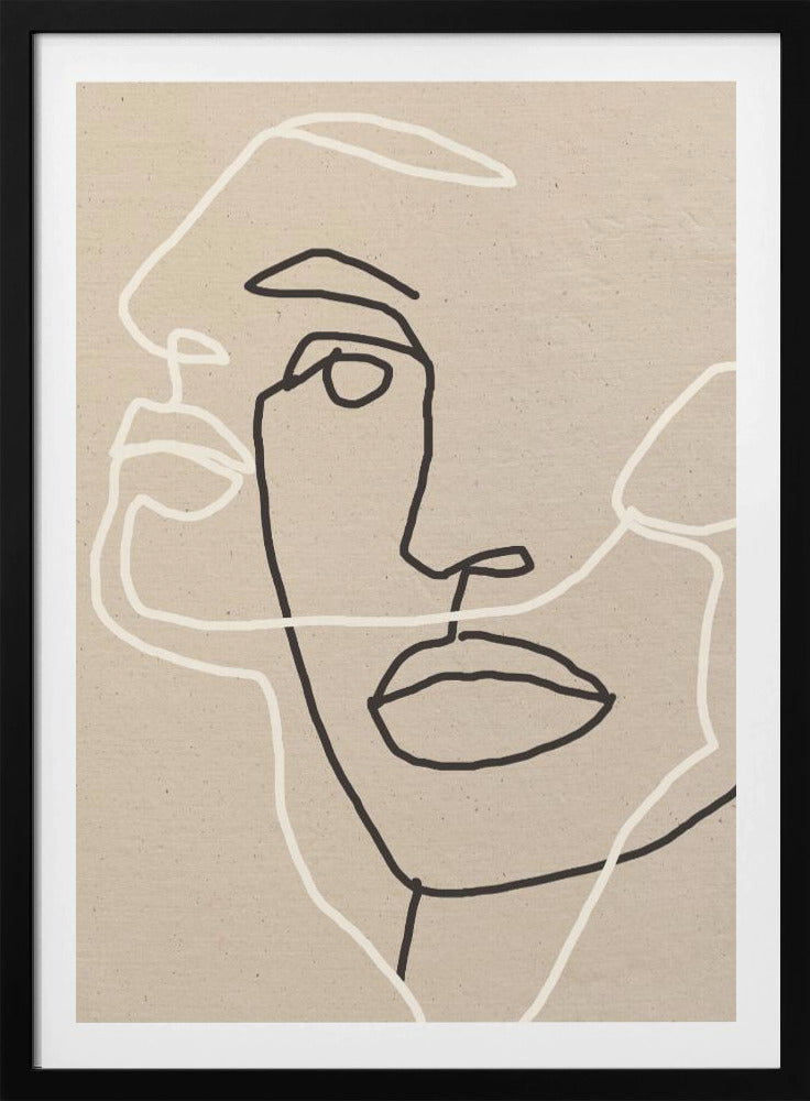 Abstract Face 17 - Poster / Art Print