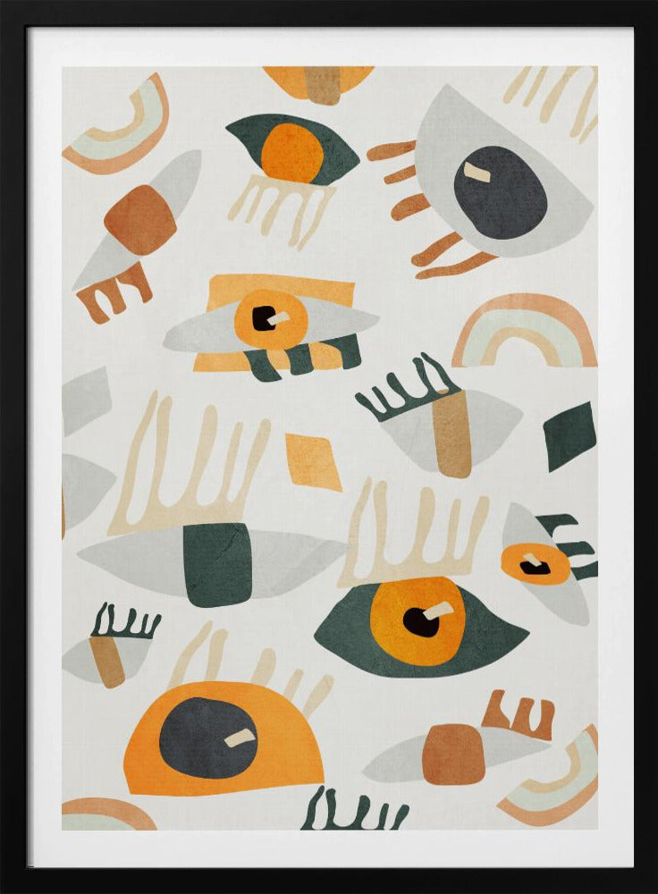 Abstract Art Eyes - Poster / Art Print