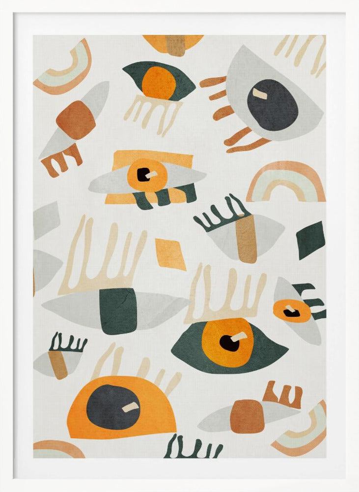 Abstract Art Eyes - Poster / Art Print