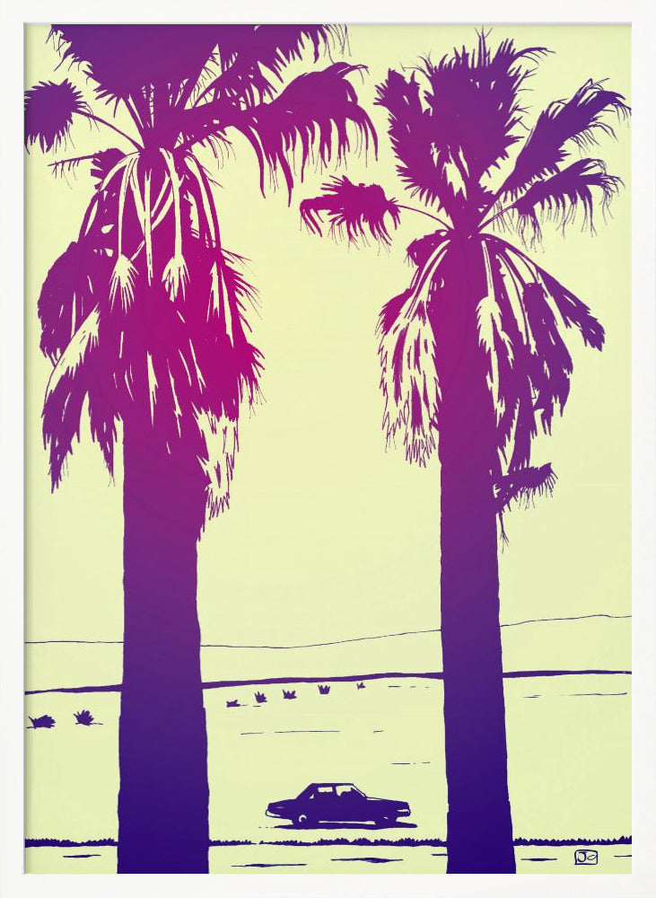 Palms - Poster / Art Print