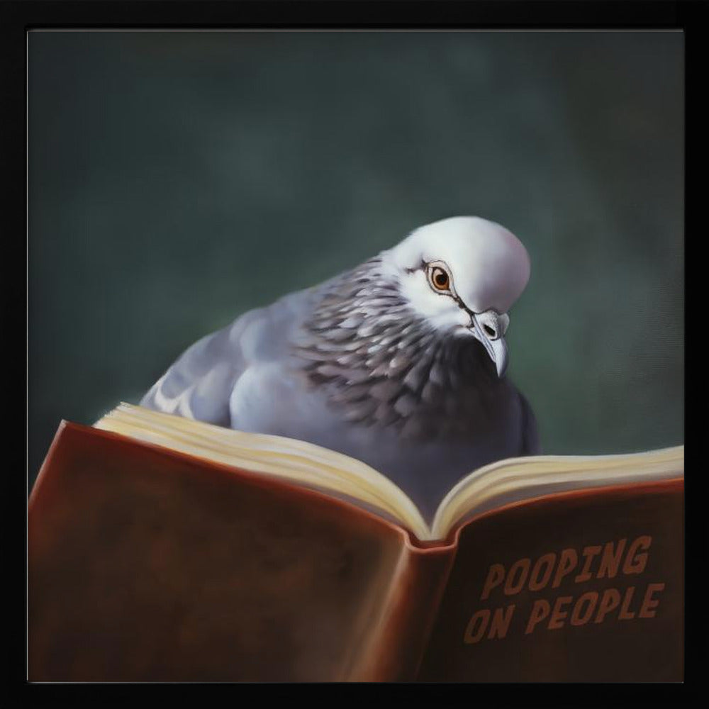 Pooping On People - Poster / Art Print