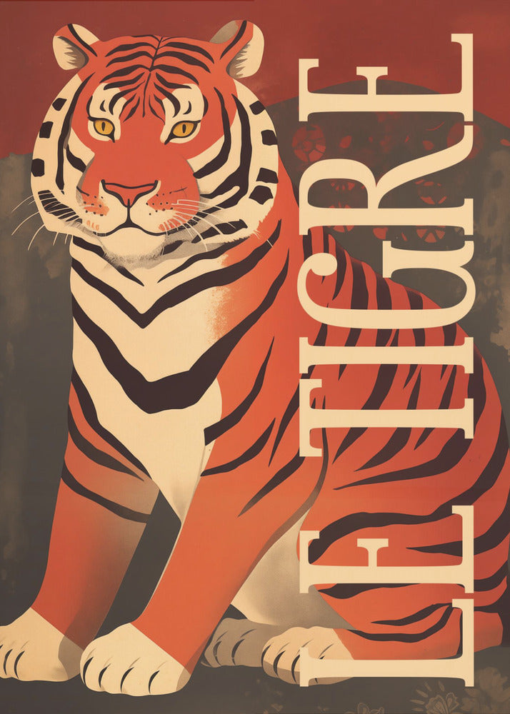 Le Tigre - Poster / Art Print