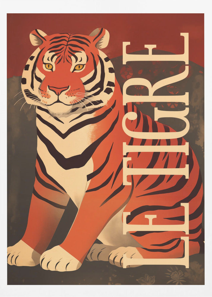 Le Tigre - Poster / Art Print