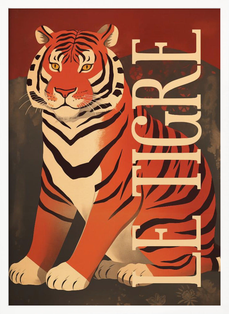 Le Tigre - Poster / Art Print