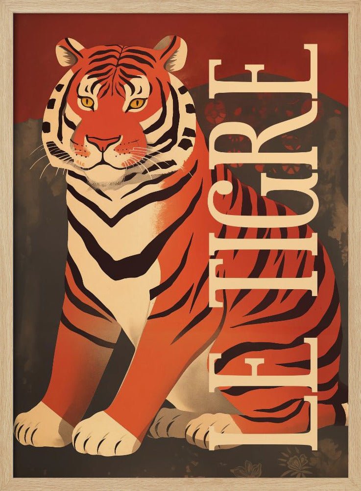 Le Tigre - Poster / Art Print