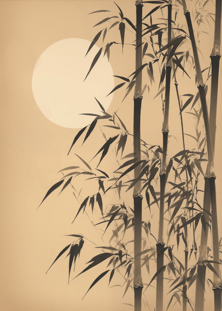 Evening Bamboo - Poster / Art Print