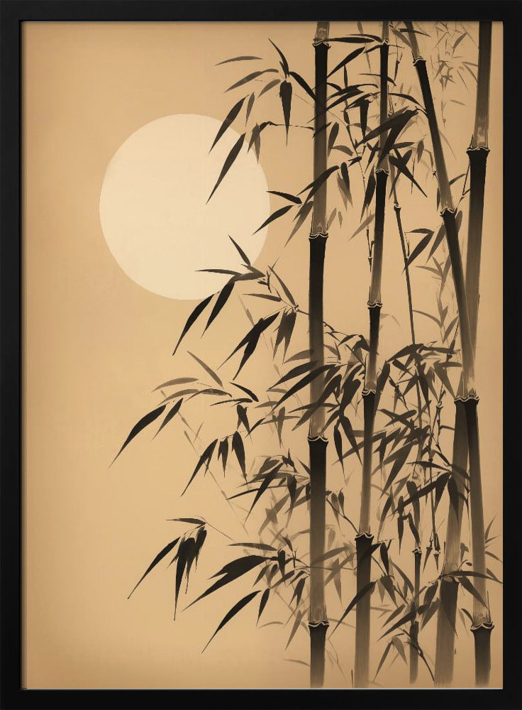 Evening Bamboo - Poster / Art Print