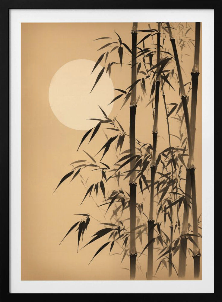Evening Bamboo - Poster / Art Print