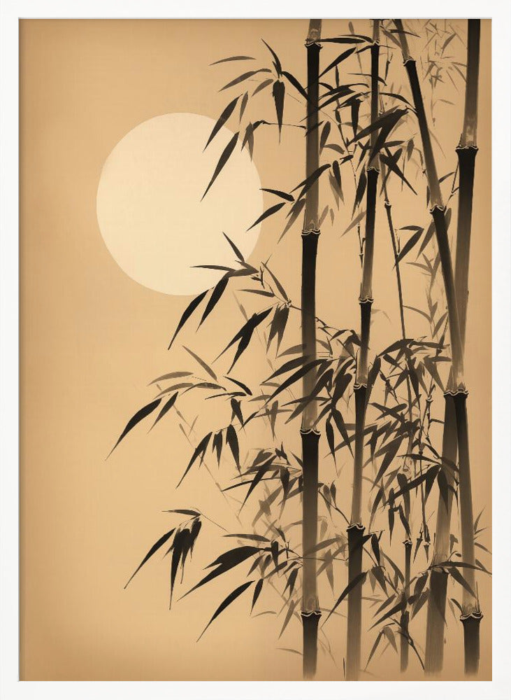 Evening Bamboo - Poster / Art Print