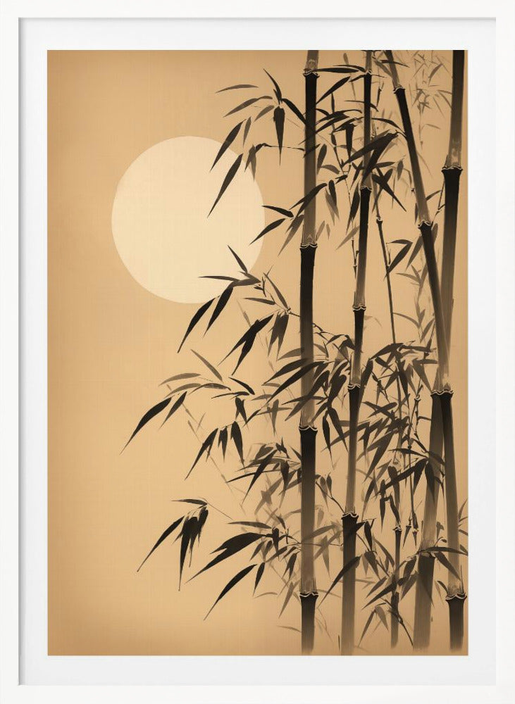 Evening Bamboo - Poster / Art Print