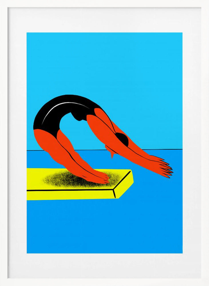 Swimmer - Poster / Art Print